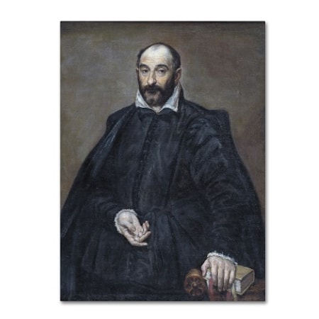 El Greco 'Portrait Of A Man' Canvas Art,14x19